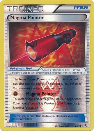Magma Pointer Double Crisis 24/34 Uncommon Reverse Holo