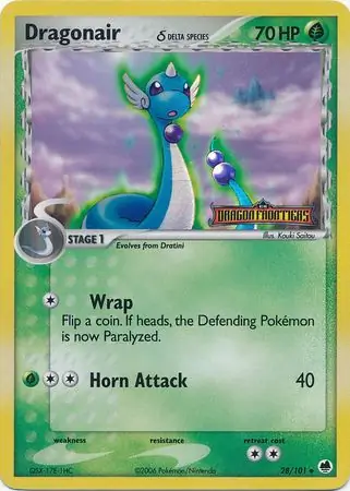 28/101 Dragonair δ DF Uncommon Reverse Holo
