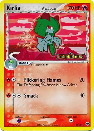 Kirlia δ Dragon Frontiers 33/101 Uncommon Reverse Holo