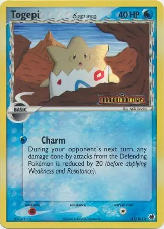 41/101 Togepi δ DF Uncommon Reverse Holo