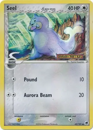 62/101 Seel δ DF Common Reverse Holo