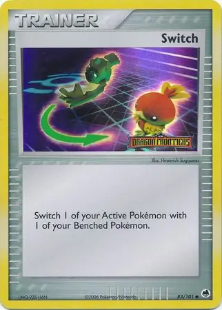 83/101 Switch DF Common Reverse Holo