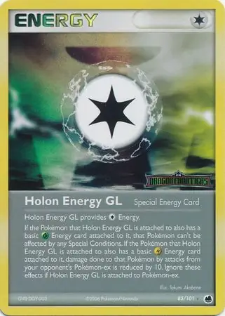 85/101 Holon Energy GL DF Rare Reverse Holo