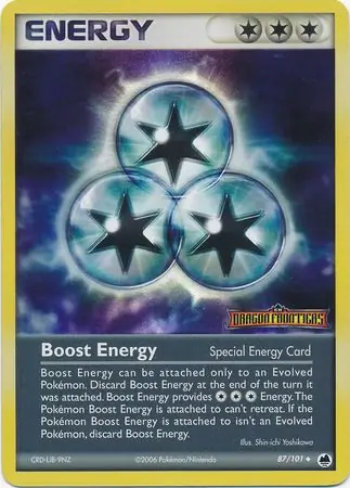 87/101 Boost Energy DF Uncommon Reverse Holo