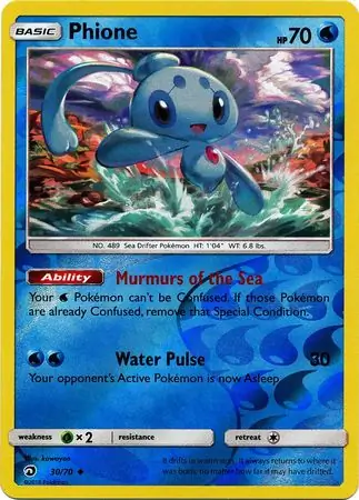 Phione Dragon Majesty 30/70 Uncommon Reverse Holo