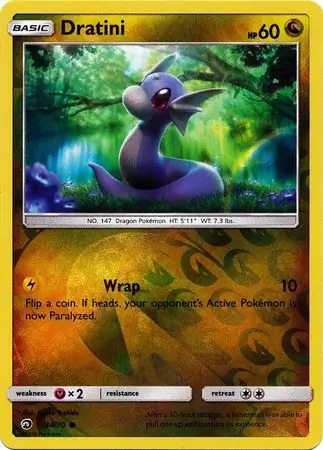 Dratini Dragon Majesty 34/70 Common Reverse Holo
