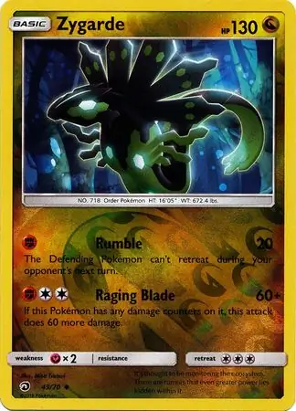 Zygarde Dragon Majesty 49/70 Uncommon Reverse Holo