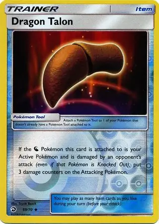 Dragon Talon Dragon Majesty 59/70 Uncommon Reverse Holo