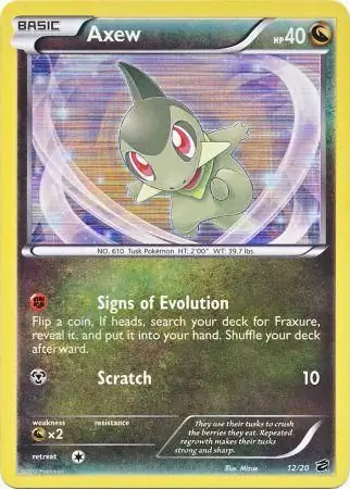 Axew Dragon Vault 12/20