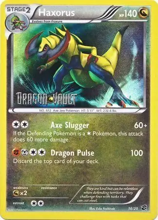 Haxorus Dragon Vault 16/20
