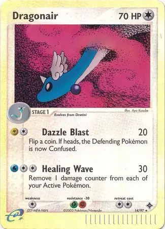 14/97 Dragonair DR Rare Reverse Holo