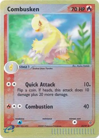 25/97 Combusken DR Uncommon Reverse Holo