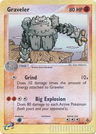 29/97 Graveler DR Uncommon Reverse Holo