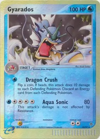 32/97 Gyarados DR Uncommon Reverse Holo