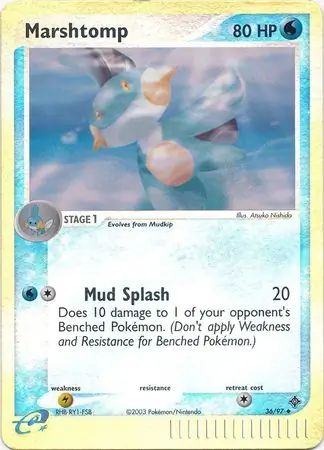 36/97 Marshtomp DR Uncommon Reverse Holo