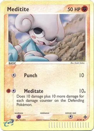 37/97 Meditite DR Uncommon Reverse Holo