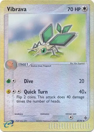 47/97 Vibrava DR Uncommon Reverse Holo