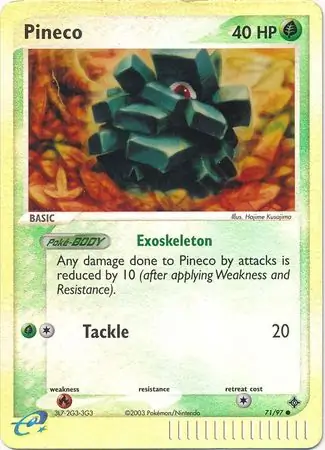 71/97 Pineco DR Common Reverse Holo