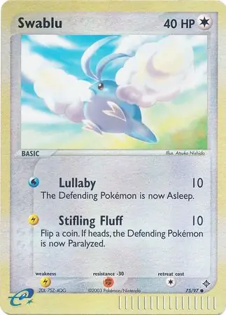 75/97 Swablu DR Common Reverse Holo
