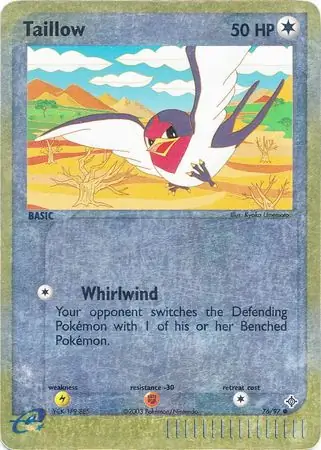76/97 Taillow DR Common Reverse Holo