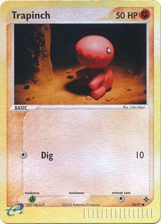 78/97 Trapinch DR Common Reverse Holo
