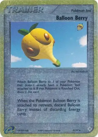 82/97 Balloon Berry DR Uncommon Reverse Holo