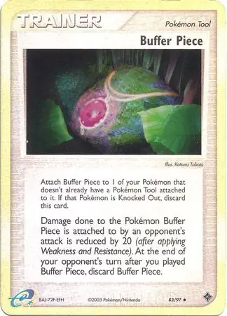 83/97 Buffer Piece DR Uncommon Reverse Holo