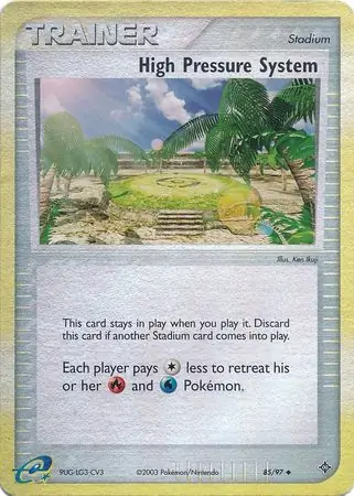 85/97 High Pressure System DR Uncommon Reverse Holo