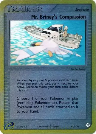 87/97 Mr. Briney's Compassion DR Uncommon Reverse Holo