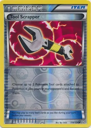116/124 Tool Scrapper DRX Uncommon Reverse Holo