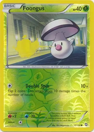 17/124 Foongus DRX Common Reverse Holo