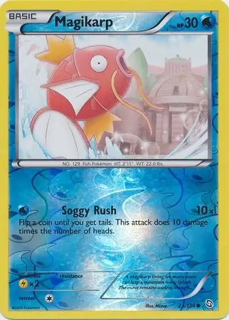 23/124 Magikarp DRX Common Reverse Holo