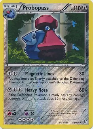 82/124 Probopass DRX Rare Reverse Holo