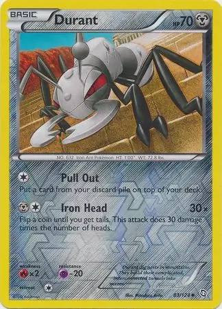 83/124 Durant DRX Uncommon Reverse Holo