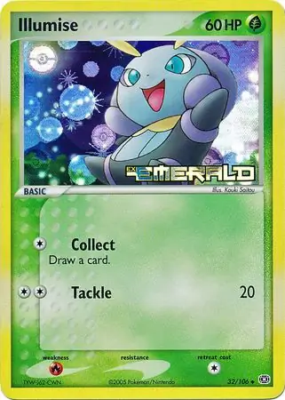 32/106 Illumise EM Uncommon Reverse Holo
