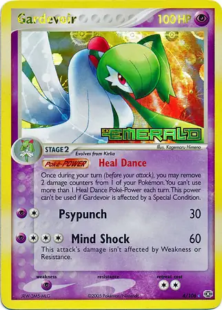 4/106 Gardevoir EM Rare Holo Reverse Holo