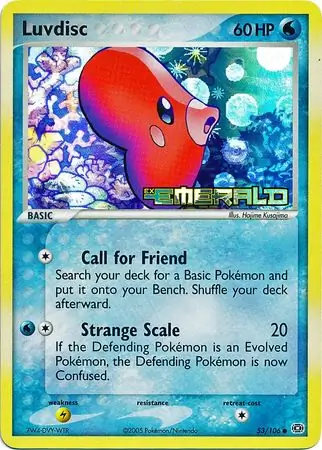 53/106 Luvdisc EM Common Reverse Holo