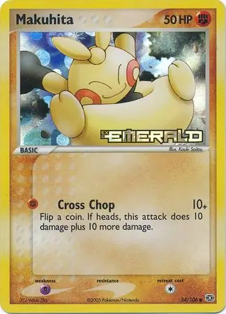 54/106 Makuhita EM Common Reverse Holo
