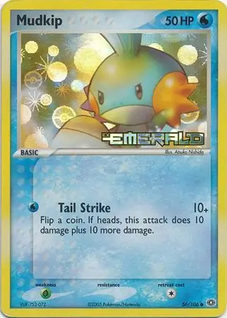 56/106 Mudkip EM Common Reverse Holo