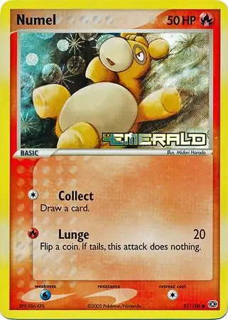 57/106 Numel EM Common Reverse Holo