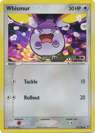 73/106 Whismur EM Common Reverse Holo