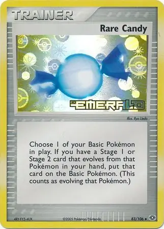 83/106 Rare Candy EM Uncommon Reverse Holo