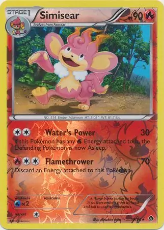 19/98 Simisear EPO Rare Reverse Holo