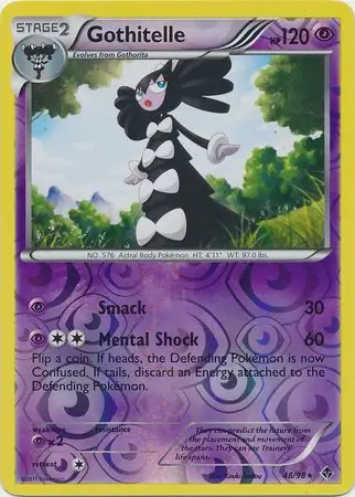 48/98 Gothitelle EPO Rare Reverse Holo