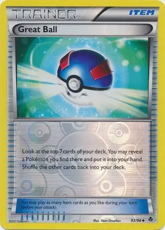 93/98 Great Ball EPO Uncommon Reverse Holo