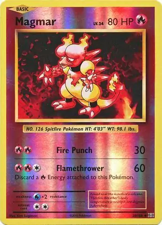 20/108 Magmar EVO Uncommon Reverse Holo