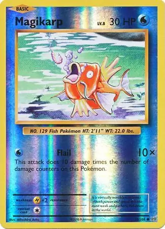 33/108 Magikarp EVO Common Reverse Holo