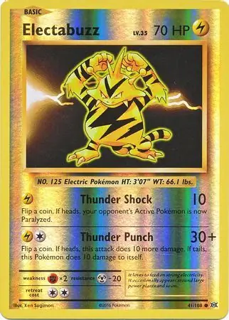 41/108 Electabuzz EVO Common Reverse Holo
