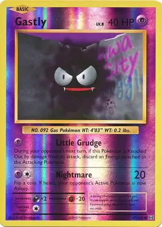 Gastly Evolutions 47/108 Common Reverse Holo