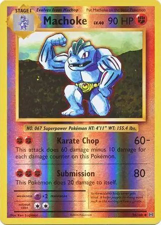 Machoke Evolutions 58/108 Uncommon Reverse Holo
